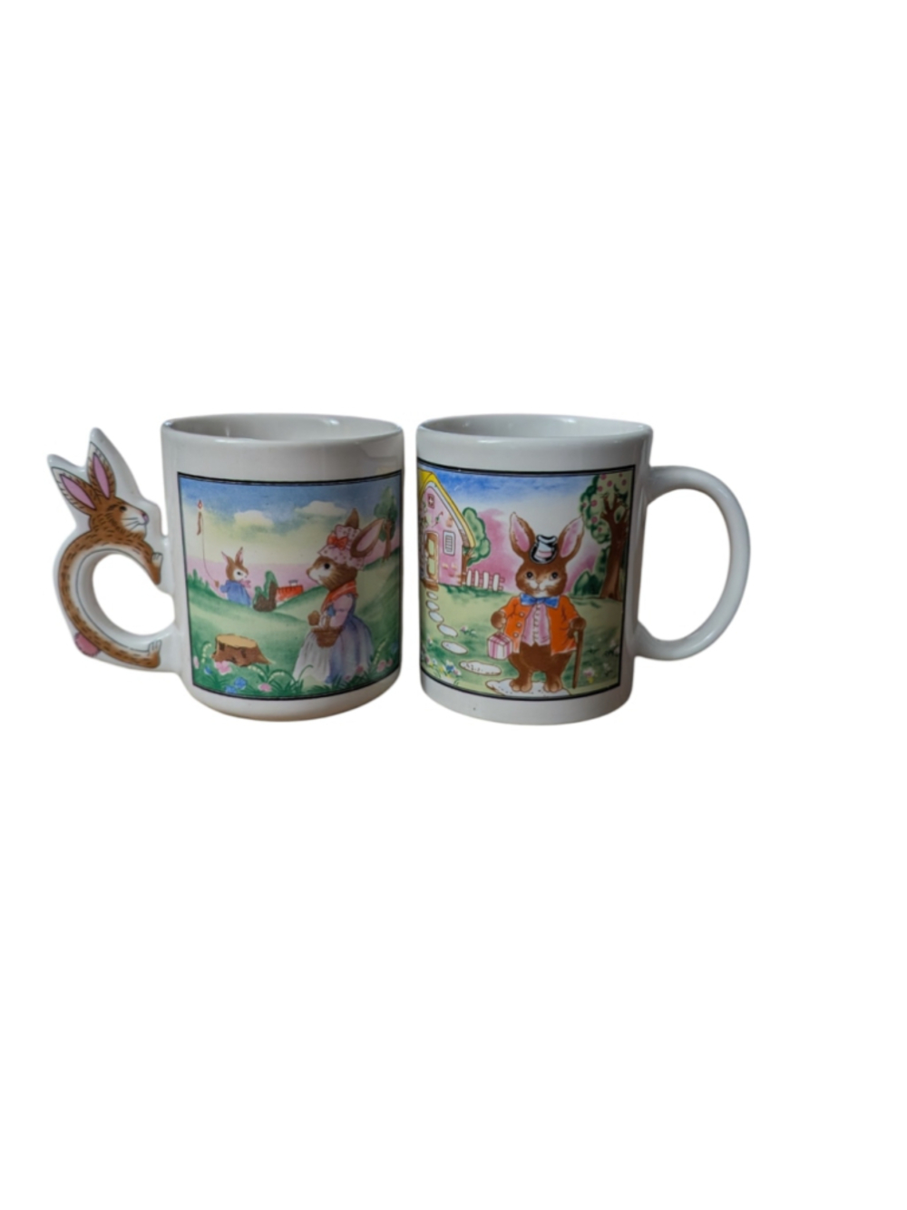 VINTAGE 90S Easter Mugs